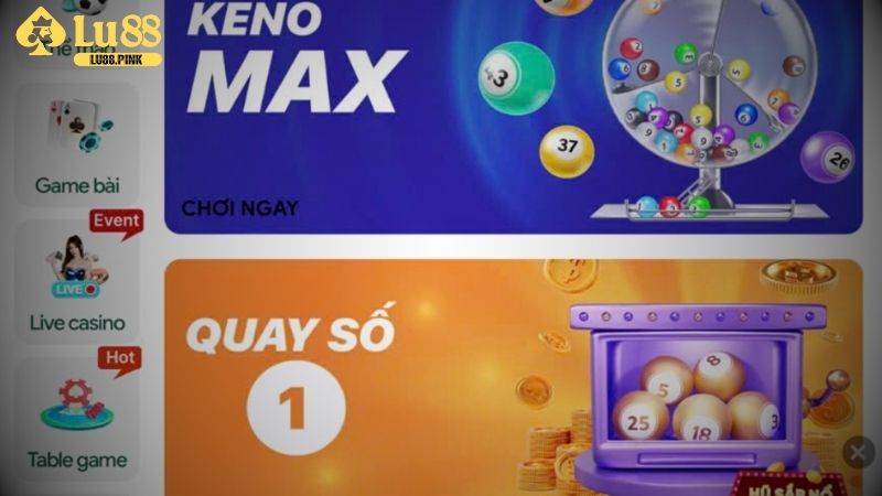 Điểm tên game quay số chất lượng tại Lu88